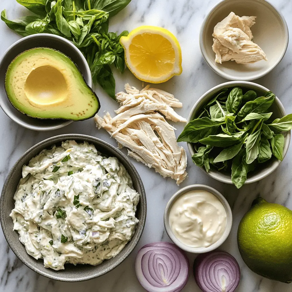 Green Goddess Chicken Salad: Fresh, Healthy & Ready in 10 Minutes 7 Ingredients for green goddess chicken salad