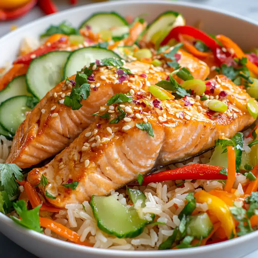 Crispy Rice Salad Salmon – A Flavorful & Healthy Meal 4 Crispy Rice Salad Salmon with Fresh Vegetables