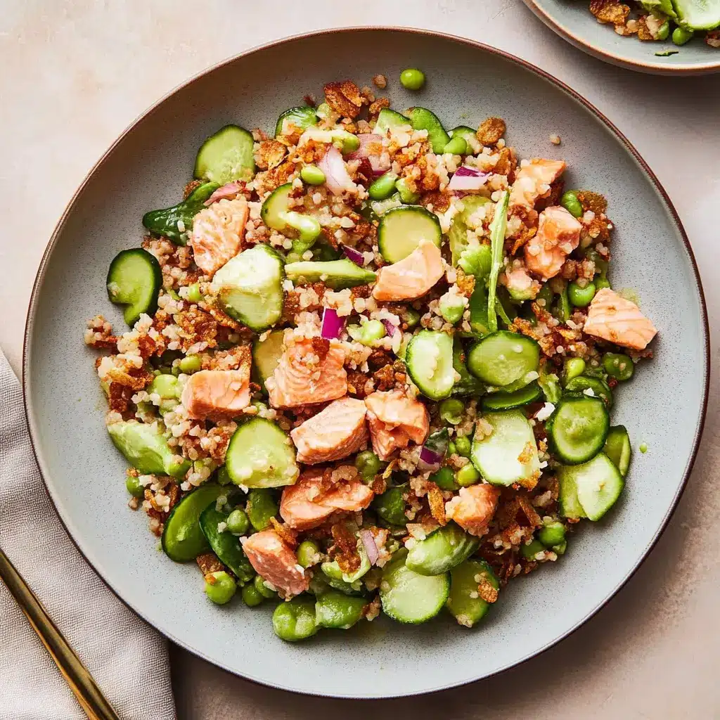 Crispy Rice Salmon Salad That’s Creamy, Crunchy & Flavor-Packed 6 Printable image of crispy rice salmon salad recipe