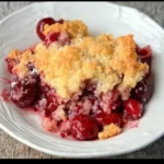 Easy Cherry Crisp: A Simple, Delicious Dessert Recipe 5 Easy Cherry Crisp recipe card