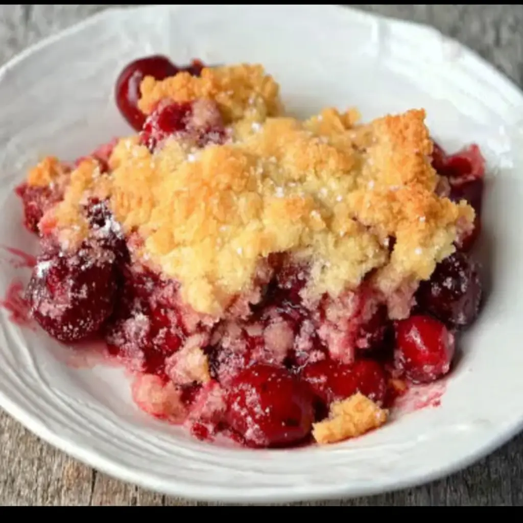 Easy Cherry Crisp: A Simple, Delicious Dessert Recipe 6 Easy Cherry Crisp recipe card