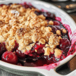 Easy Homemade Cherry Crumble Recipe – A Simple & Delicious Dessert 4 Easy Homemade Cherry Crumble Recipe Card – Ingredients and Instructions