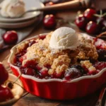 Fresh Cherry Cobbler Recipe - Easy, Delicious, and Healthy 5 Recipe card for Fresh Cherry Cobbler Recipe.