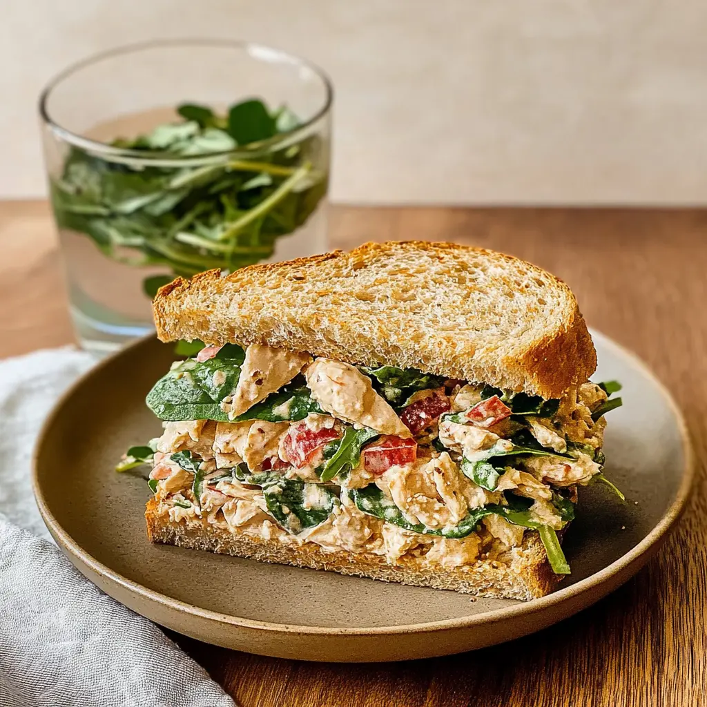 Marry Me Chicken Salad: Creamy, Bold & Totally Irresistible 4 marry me chicken salad served in a rustic bowl
