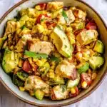 Avocado Corn Chicken Salad: A Fresh, Flavorful, and Nutritious Meal 4 Avocado Corn Chicken Salad Recipe Card.