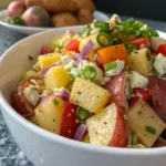 Baked Potato Salad Recipe: A Twist on a Classic Dish 4 Baked Potato Salad Recipe – A creamy and delicious side dish with baked potatoes, herbs, and a savory dressing.