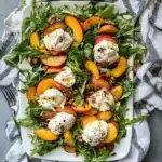 Peach Burrata Salad: The Ultimate Summer Dish 5 Recipe Card for Peach Burrata Salad with ingredients and instructions