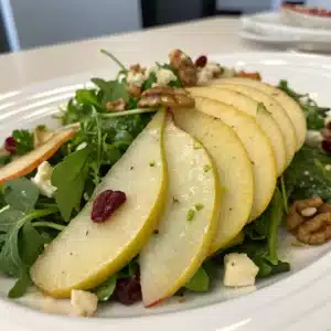 Fresh Pear Salad Recipe – Perfect for Healthy Dinners, Fall Meals & Refreshing Snacks! 1 Fresh Pear Salad Recipe – Perfect for Healthy Dinners, Fall Meals & Refreshing Snacks!
