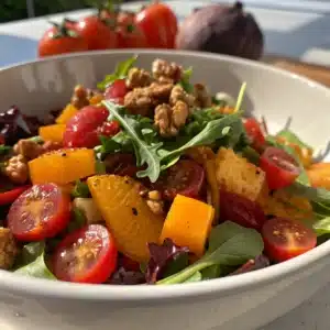 Vibrant Autumn Salad Recipe – Perfect for Fall Gatherings & Healthy Seasonal Meals! 1 Vibrant Autumn Salad Recipe – Perfect for Fall Gatherings & Healthy Seasonal Meals!