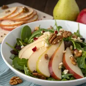 Fresh & Flavorful Pear Salad Recipe – Perfect for Autumn Dinners & Healthy Gatherings! 1 Fresh & Flavorful Pear Salad Recipe – Perfect for Autumn Dinners & Healthy Gatherings!