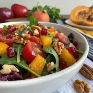 Delicious Fall Salad Recipe – Perfect for Autumn Meals, Thanksgiving & Healthy Dinners! 1 Delicious Fall Salad Recipe – Perfect for Autumn Meals, Thanksgiving & Healthy Dinners!