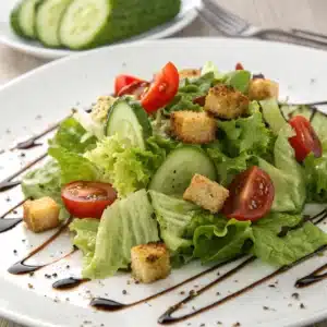 Homemade Salad Recipes: Fresh, Healthy, and Easy to Make 1 Classic Green Salad with Balsamic Vinaigrette
