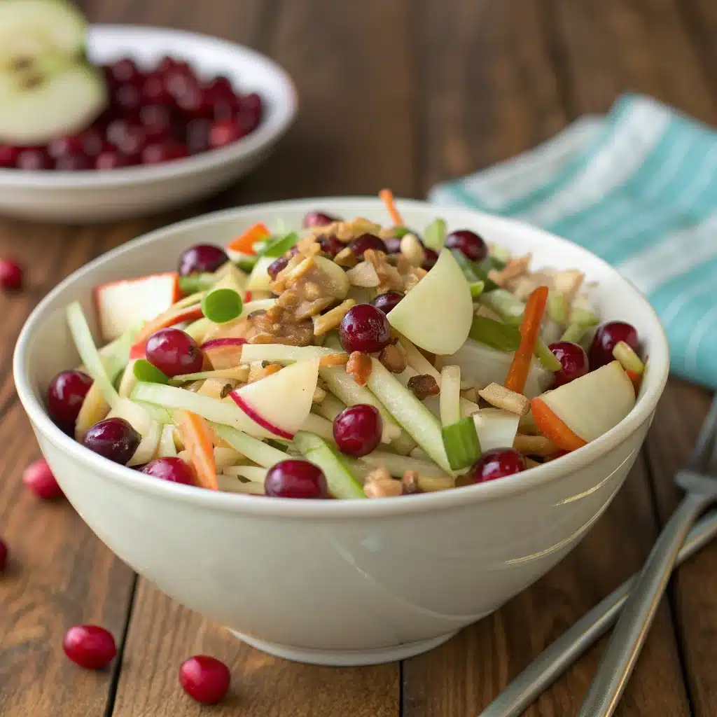 cranberry apple slaw