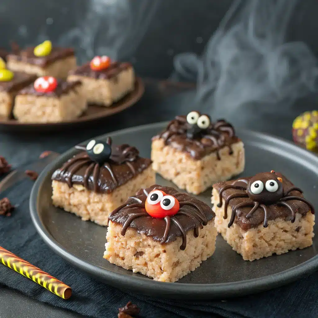 creepy crawly rice krispies treats