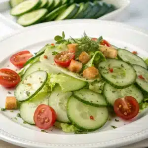 Cucumber Salad 🥒 1 cucumber salad