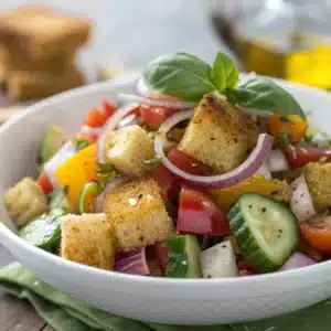 Panzanella Salad: A Classic Italian Bread Salad 1 panzanella salad