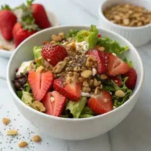 Strawberry Crunch Salad: A Sweet and Savory Delight 1 Strawberry Crunch Salad