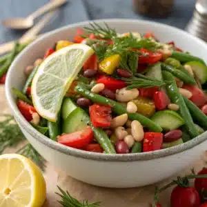 Bean Salad Recipe 🥗 1 bean salad