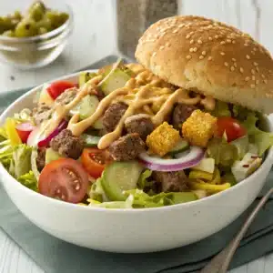 Big Mac Salad: A Healthier Twist on a Classic Favorite 1 big mac salad