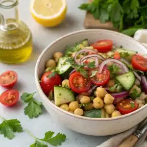 Chickpea Salad: A Nutrient-Packed Delight 1 chickpea salad