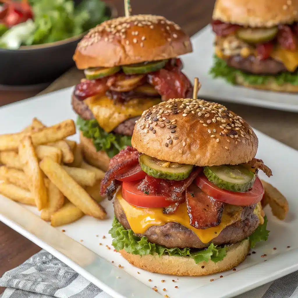 dinner ideas - Crack Burgers